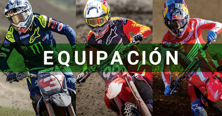 Equipación Piloto - Motocross o Enduro