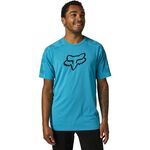 _Camiseta Fox Dvide Azul Fluor | 29043-332-P | Greenland MX_