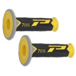 _Puños Pro Grip 788 Triple Density Negro/Amarillo/Gris | PGP-788-221GIGN-P | Greenland MX_
