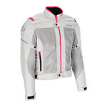 _Chaqueta Mujer Acerbis CE Ramsey My Vented 2.0 Gris/Rosa | 0023745.800 | Greenland MX_