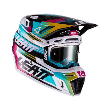 color tema Atrevimiento Casco con Gafas Leatt Moto 8.5 V22 Turquesa | Motocross, Enduro, Trail,  Trial | GreenlandMX