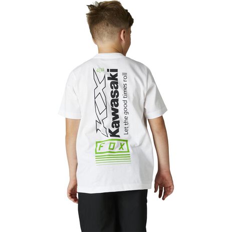 _Camiseta Infantil Fox Kawasaki | 29176-190 | Greenland MX_