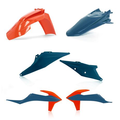 _Kit Plásticos Acerbis KTM EXC TPI 20-.. EXC-F 20-.. Azul/Naranja | 0024053.243-P | Greenland MX_