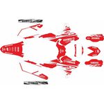 _Kit Adhesivos Completo Yamaha WR 450 F 16-18 Rojo | SK-YWR450F1618RD-P | Greenland MX_