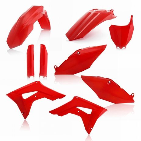 _Full Kit Plásticos Acerbis Honda CRF 250 R 18 CRF 450 R 17-18 Rojo | 0022385.110-P | Greenland MX_