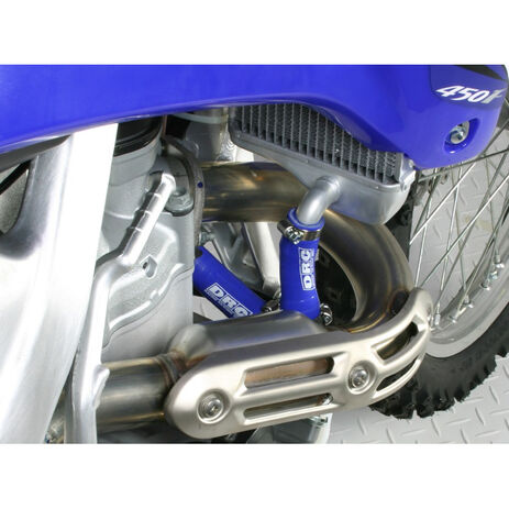 _Manguitos Radiador DRC Yamaha YZ 125 05-20 Azul | D47-01-782 | Greenland MX_