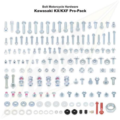 _Kit Tornillería Completa Bolt Kawasaki KX/KXF 03-.. | C-BT-PROKXF | Greenland MX_