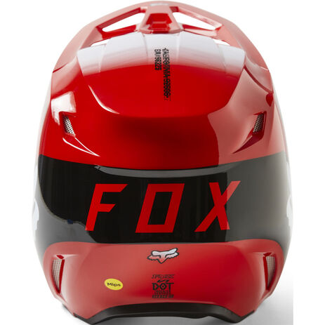 _Casco Fox V1 Toxsyk Rojo Fluo | 29659-110 | Greenland MX_