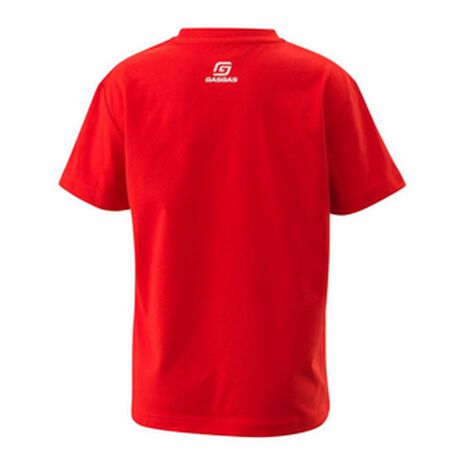 _Camiseta Infantil Gas Gas Full Gas Rojo | 3GG230030404-P | Greenland MX_