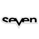 _Adhesivo Seven Brand (5"x1,6") Negro/Blanco | SEV3020002-001 | Greenland MX_