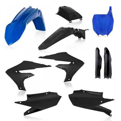 _Full Kit Plásticos Acerbis Yamaha YZ 250 F 19-23 YZ 450 F 18-22 Negro/Azul | 0023631.316-P | Greenland MX_