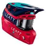 _Casco con Gafas Leatt Moto 8.5 Rojo | LB1023010500-P | Greenland MX_