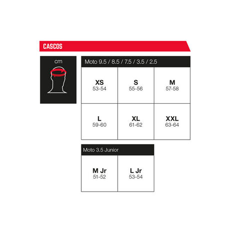 _Casco Leatt Moto 2.5 V24 Rojo | LB1024060540-P | Greenland MX_