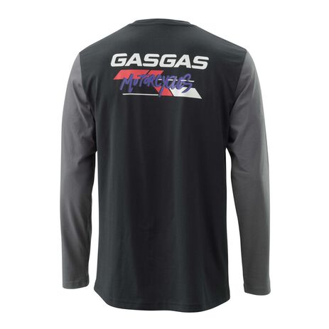 _Camiseta Manga Larga Gas Gas Fast Negro | 3GG240033201-P | Greenland MX_