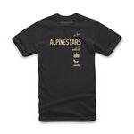 _Camiseta Alpinestars Stacker Negro | 1213-72630-10-L-P | Greenland MX_