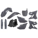 _Kit Plásticos Polisport MX Restyling Yamaha YZ 125/250 02-14 a YZ 125/250 21 Gris | 90908-P | Greenland MX_