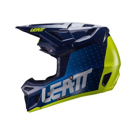 _Casco con Gafas Leatt Moto 8.5 V24 Azul | LB1024060120-P | Greenland MX_