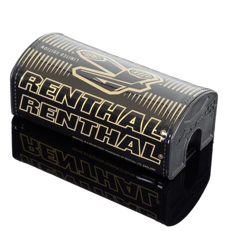_Protector Manillar Renthal Fat Bar LE Hard Anodized Negro/Champagne | P365 | Greenland MX_