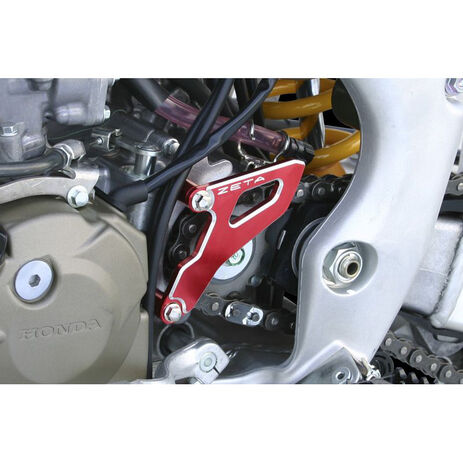 _Protector de Piñón Zeta Honda CR 250 R 02-09 CRF 250 R 04-09 450 R 2008 Yamaha YZ 125 05-16 Rojo | ZE80-9015 | Greenland MX_