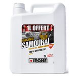 _Aceite Ipone Samourai Racing 2T 4+1 L Fresa | 800395 | Greenland MX_