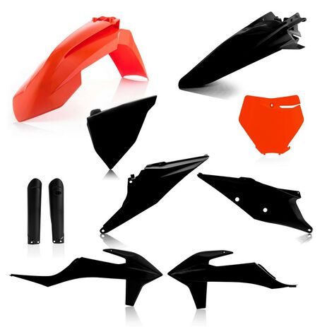 _Full Kit Plásticos Acerbis KTM SX/SX-F 19-.. Negro/Naranja | 0023479.313-P | Greenland MX_