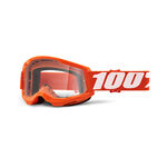 _Gafas 100% Strata 2 Lente Transparente Naranja | 50421-101-05-P | Greenland MX_