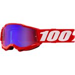 _Gafas Infantiles 100% Accuri 2 Neon Red Lente Espejo | 50025-00002-P | Greenland MX_