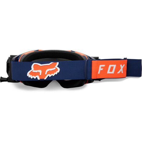 _Gafas Roll-Off Fox Vue Stray Azul Marino/Naranja | 25829-425-OS-P | Greenland MX_