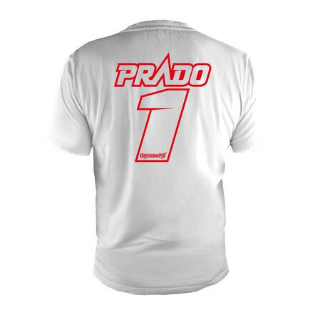 _Camiseta Oficial Jorge Prado 61 #1 World Champion Blanco | JP61-71WT-P | Greenland MX_