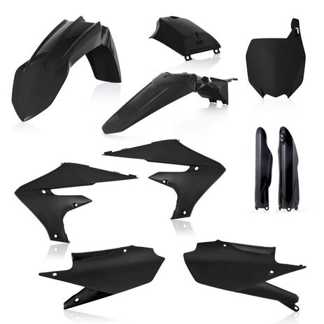 _Full Kit Plásticos Acerbis Yamaha YZ 250 F 19-23 YZ 450 F 18-22 Negro | 0023631.090-P | Greenland MX_