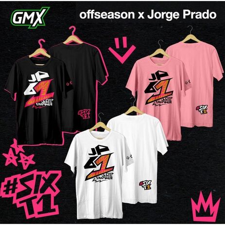 _Camiseta Oficial World Champion MXGP Jorge Prado Blanco | JPG1-WC23CW-P | Greenland MX_
