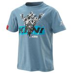 _Camiseta Infantil KTM Punk Azul | 3KI220049604-P | Greenland MX_
