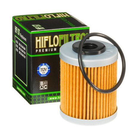 _Filtro de Aceite Hiflofiltro KTM SX-F/EXC-F 400/450/525 99-06 2º KTM 690 Enduro 08-11 2º | HF157 | Greenland MX_