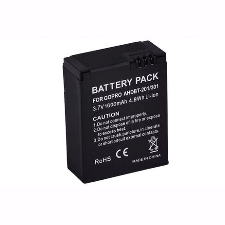 Batterie Rechargeable Go Pro Hero 3/ Hero 3+/ 2.0