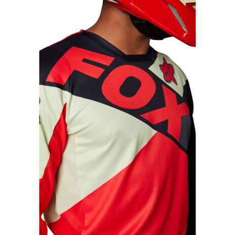 _Jersey Fox 180 Xpozr Rojo Fluor | 30260-110-P | Greenland MX_