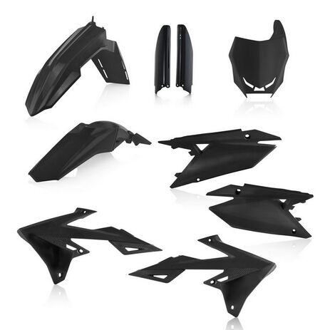 _Full Kit Plásticos Acerbis Suzuki RMZ 450 19-20 Negro | 0023623.090-P | Greenland MX_