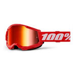 _Gafas 100% Strata 2 M2 Lente Espejo Rojo | 50028-00018-P | Greenland MX_