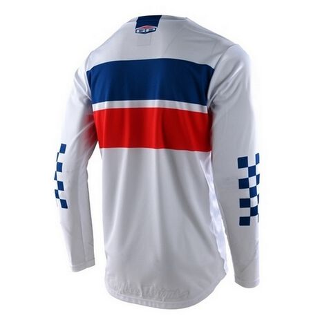 _Jersey Troy Lee Designs GP Racing Stripe Blanco | 307986012-P | Greenland MX_