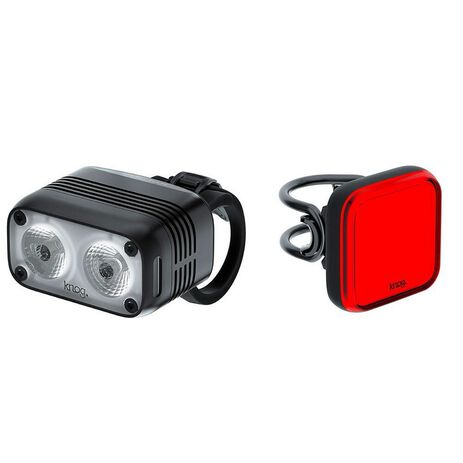 _Juego Luces Knog Blinder Road 600 + Mini Square Trasera | KN13021 | Greenland MX_