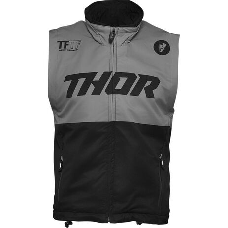 Querido Hong Kong emparedado Chaleco Thor Warm Up Negro/Carbón | Motocross, Enduro, Trail, Trial |  GreenlandMX