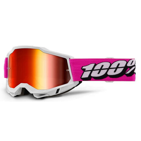 Gafas Motocross 100% Accuri 2 Stamino Lente Rojo Espejo