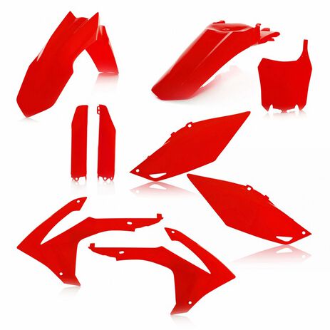 _Full Kit Plásticos Acerbis Honda CRF 250 R 14-17 CRF 450 R 13-16 Rojo | 0016900.110-P | Greenland MX_