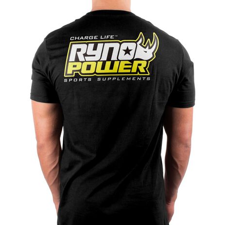 _Camiseta Ryno Power Official Logo Negro | RYNOTEE-P | Greenland MX_