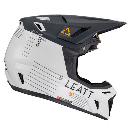 _Casco con Gafas Leatt Moto 8.5 Gris | LB1023010350-P | Greenland MX_