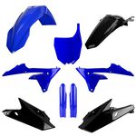 _Full Kit Plásticos Polisport Yamaha YZ 250 F 14-18 YZ 450 F 14-17 Azul/Negro | 91407-P | Greenland MX_