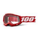 _Gafas 100% Accuri 2 OTG Transparente Rojo | 5022410103-P | Greenland MX_