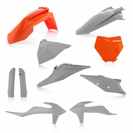 _Full Kit Plásticos Acerbis KTM SX/SX-F 19-.. Naranja/Gris | 0023479.207-P | Greenland MX_