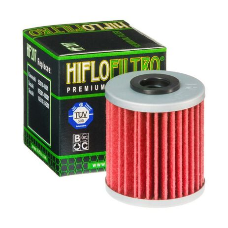 _Filtro de Aceite Hiflofiltro KX 250 F 04-19 KX 450 F 16-19 RMZ 250 04-.. RMZ 450 05-.. | HF207 | Greenland MX_