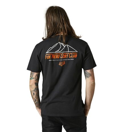 _Camiseta Fox Hero Dirt Premium Negro | 28565-001-P | Greenland MX_