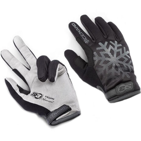 _Guantes S3 Trial Ice-Nano Winter Sport Negro/Gris | IC-NA-P | Greenland MX_
